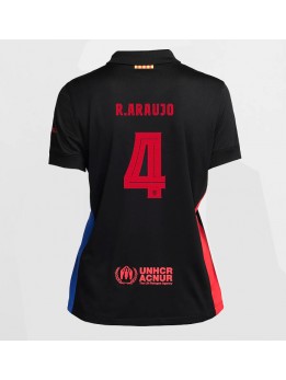 Barcelona Ronald Araujo #4 Auswärtstrikot für Frauen 2024-25 Kurzarm